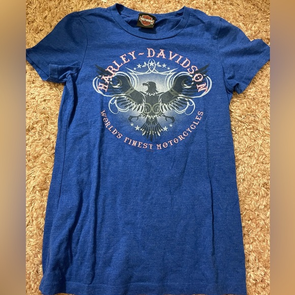Harley-Davidson Tops - Women’s Harley Davidson Smoky Mountain Blue T-Shirt